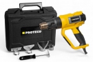 Horkovzdušná pistole PROFI 2000 W s LCD displejem - Proteco 51.07-HP-2000-PRO