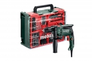 Metabo SBE 650 Set (600742710) Příklepová vrtačka mobilní dílna 78 dílná